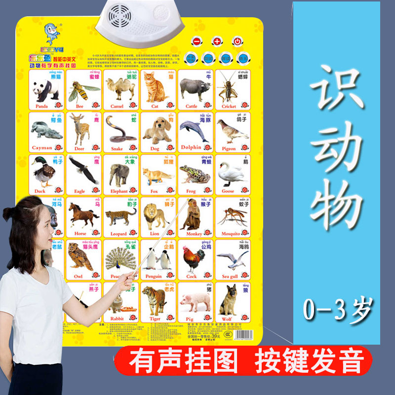 有声挂图儿童早教启蒙墙贴