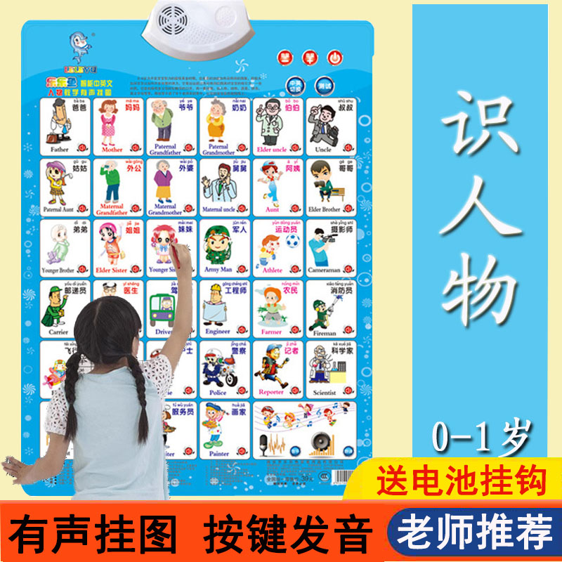 宝宝有声早教挂图儿童学习