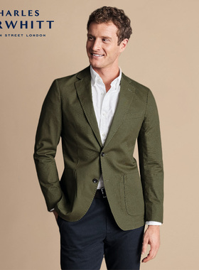 CHARLES TYRWHITT修身版休闲西装男士商务职业正装宴会礼服