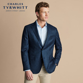 TYRWHITT修身 版 刚青色羊毛夹克高端商务正装 CHARLES 新郎结婚西装