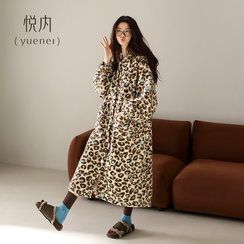 【商场同款】悦内女士法兰绒睡裙