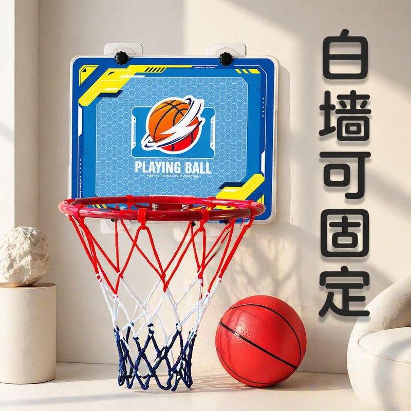 可折叠篮框室内可移动篮板可调节高度篮球框免打孔家用投篮筐挂式