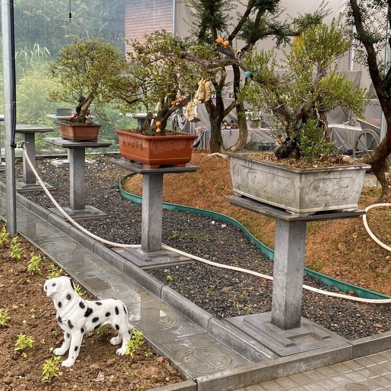 ABS 塑料模型自制盆景水泥模具长方形花盆加厚全套