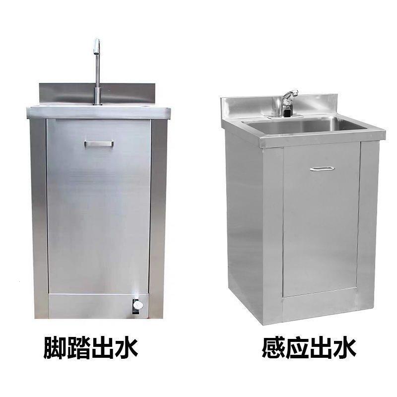 脚踏式医用感应304水池手