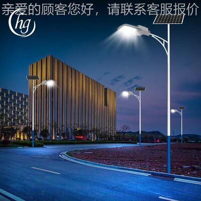 创户外LED路灯 自应动充TYN-CF-0电富60w感光源农村6米太阳新能灯