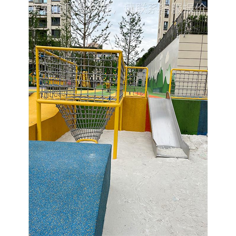 户外攀游动力游乐施设 HPL163儿童场地方案设计 滑梯组合小孩爬乐