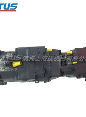 ATUS 混凝土泵车液压总成配件 A11VO75+40柱塞泵串泵组合多联油泵