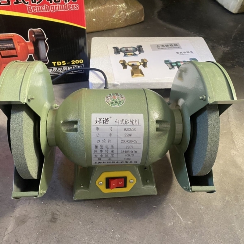 家用纯铜电机强力砂轮机多功能台式磨刀机抛光机台式砂轮机新款机