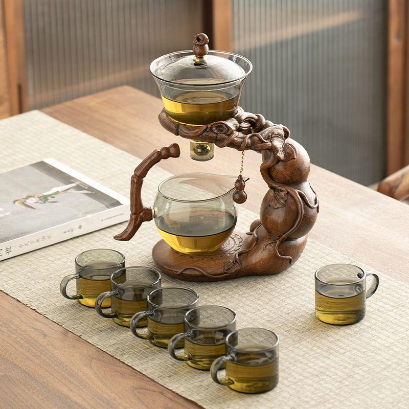 葫芦玻璃全自动茶具套装