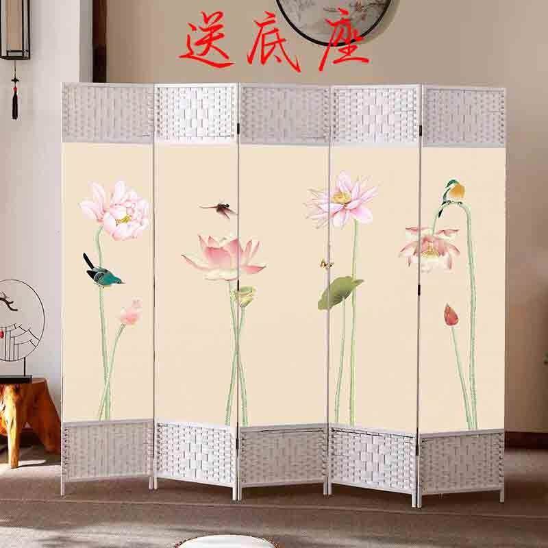 中式屏风隔断客厅遮挡入