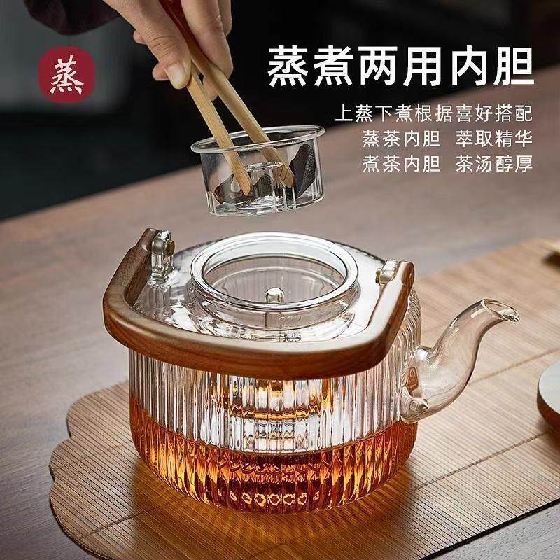 煮茶炉套装加厚高硼硅玻