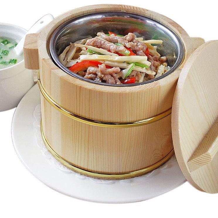 包邮餐厅饭店木桶盛饭小