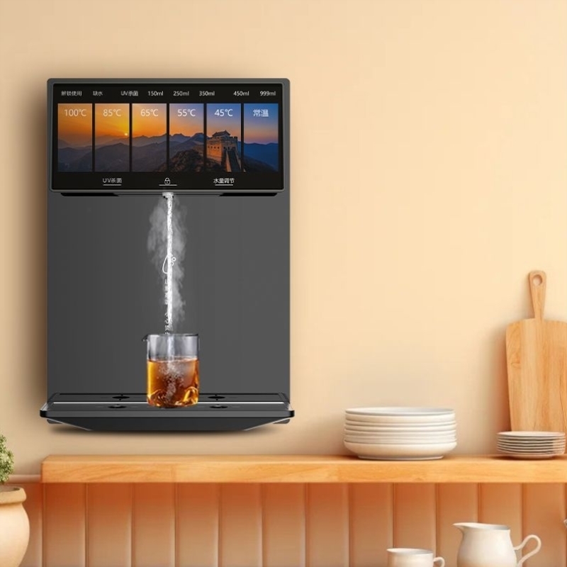 超薄管线机【可桌面】自吸桶装水无水箱即热UV抑菌桌面饮水机