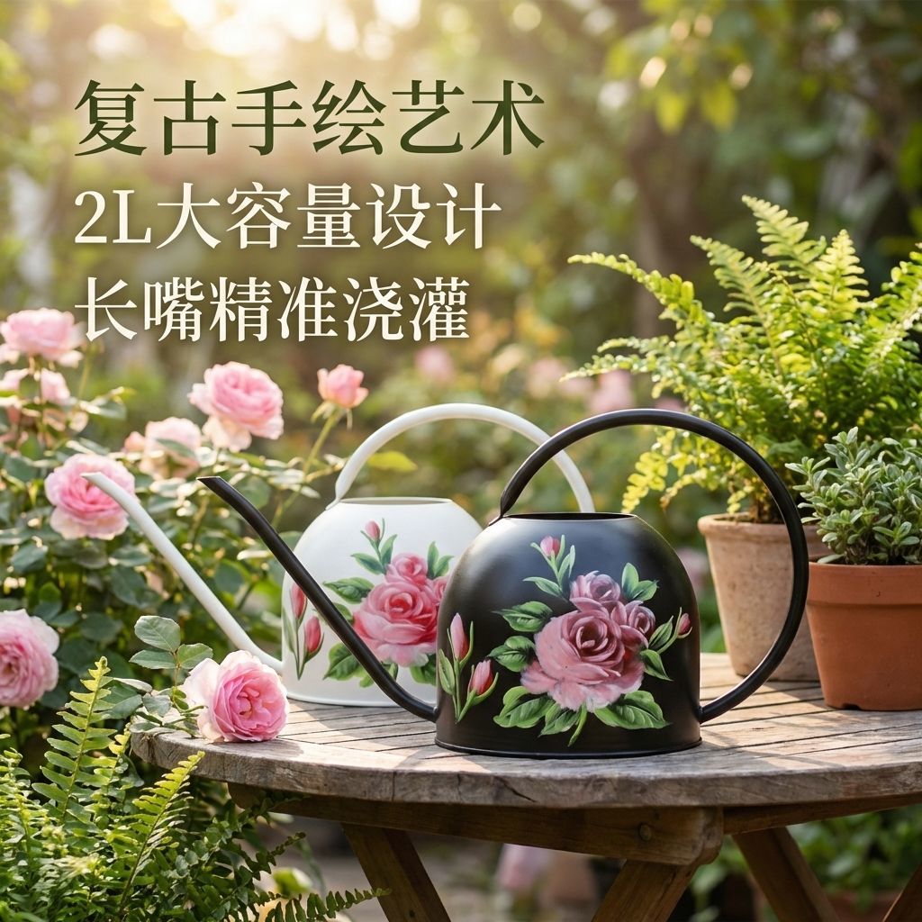 户外浇花2L水壶盆栽喷壶