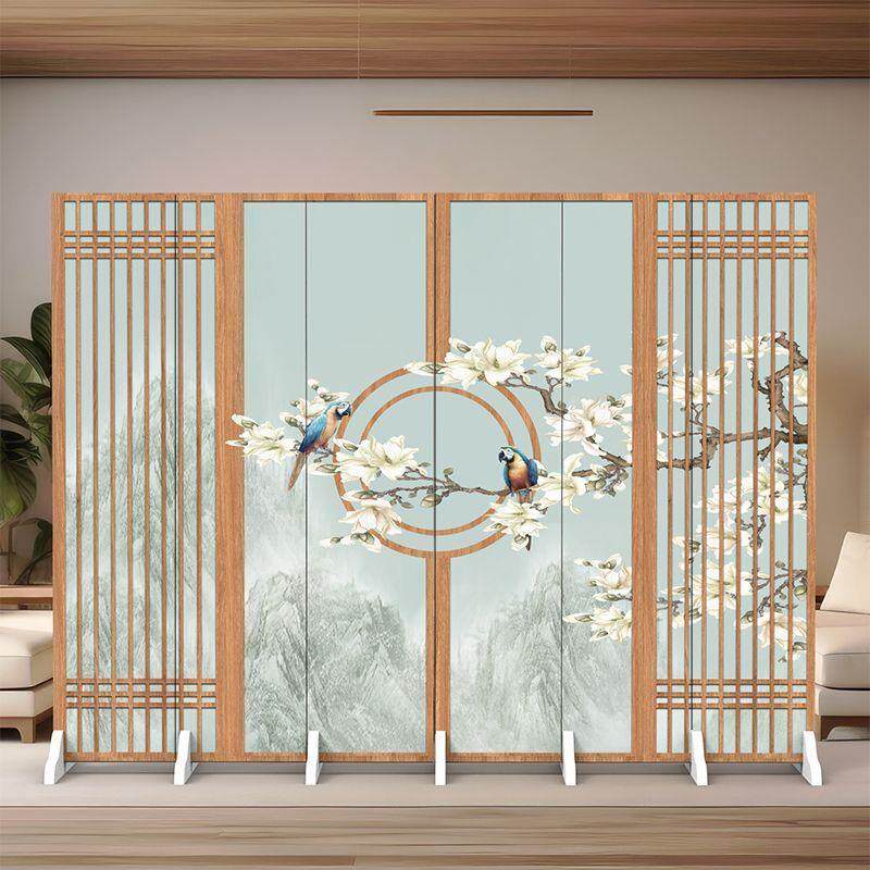 新中式屏风隔断客厅遮挡