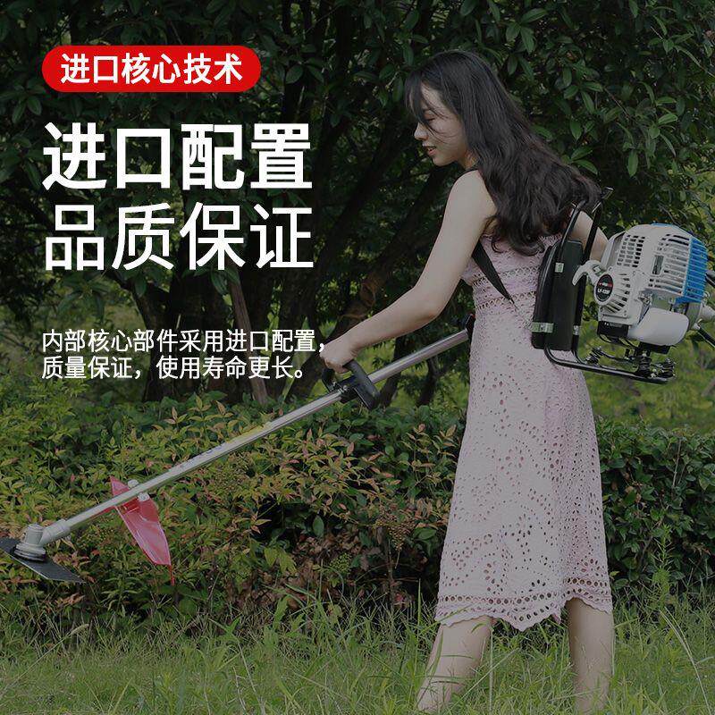 汽油割草机背负式农用小