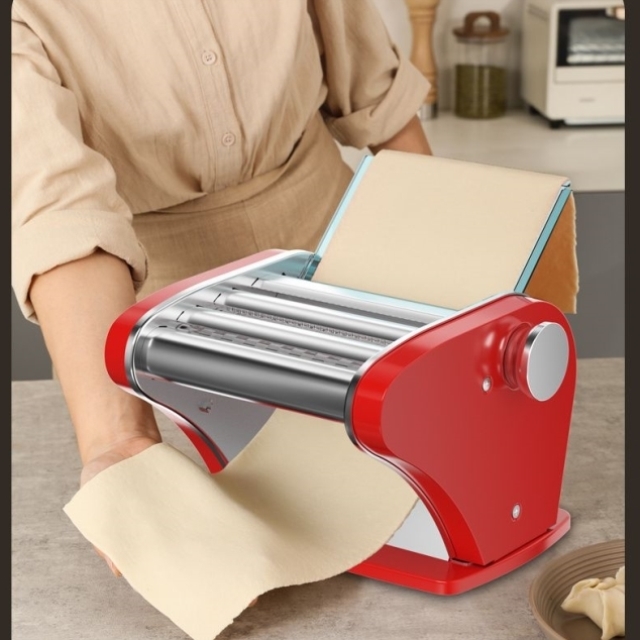 新款电动多功能面条机家用电动饺子馄饨皮机压面机智能芯控扭力大