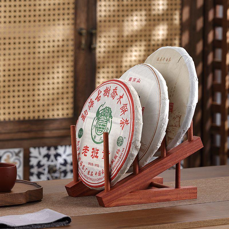 花梨木普洱茶专用架子摆