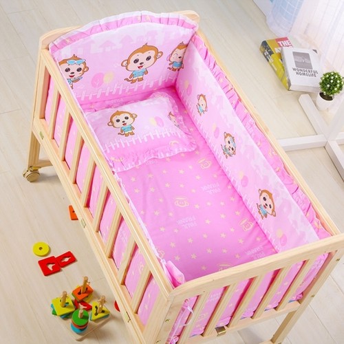 婴儿床实木无漆环保宝宝床童床摇床婴儿摇篮床