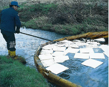 吸油棉片，船用吸油纸，水面油膜吸收，河道池塘油污吸油清理用纸