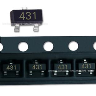 贴片三极管TL431431丝印431SOT-230.5%稳压三极管