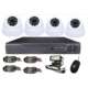 AHD Security Camera CCTV 监控 Dome Kit System Surveillance