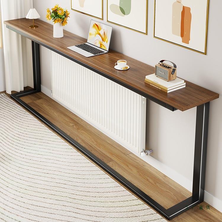 暖气片上方置物架客厅卧室落地床头整理架沙发后长条夹缝缝隙隔板