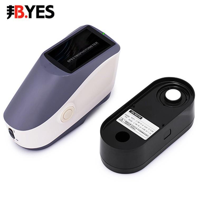 邦亿便携式电脑色差仪汽车油漆色彩分光测比色计路标橡胶透光率