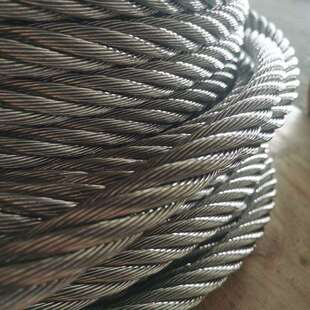 304不锈钢钢丝绳耐磨防锈牵引吊索渔业起重拉绳耐磨钢丝绳现货