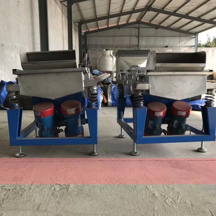 晟图直线振动筛扇贝鲍鱼大小分离