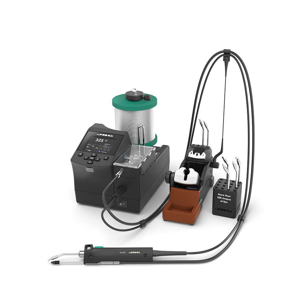 西班牙JBC焊台ALE-210VHA自动送锡焊台配ALE250手柄C250系列烙铁