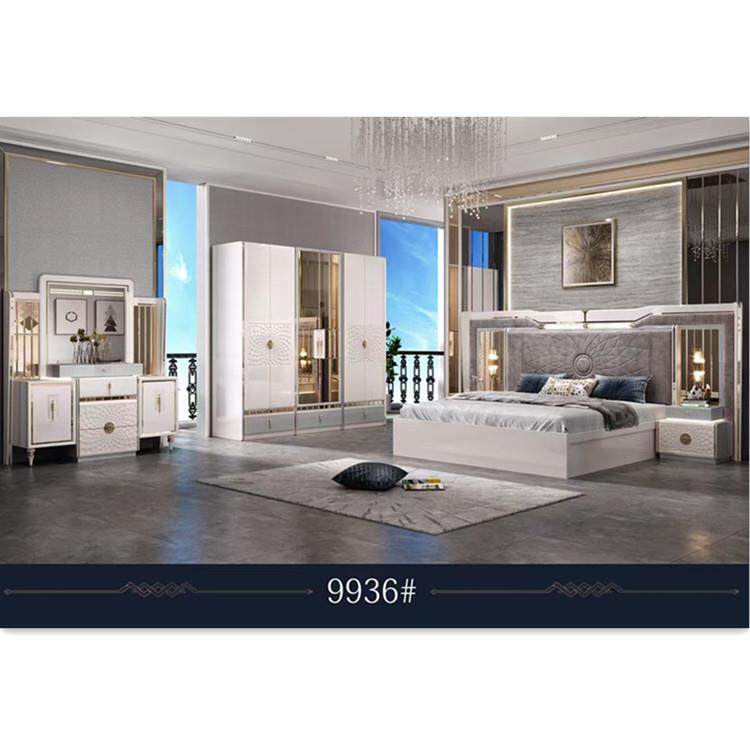 热卖中国工厂土耳其风格卧室套装耐用结实套房