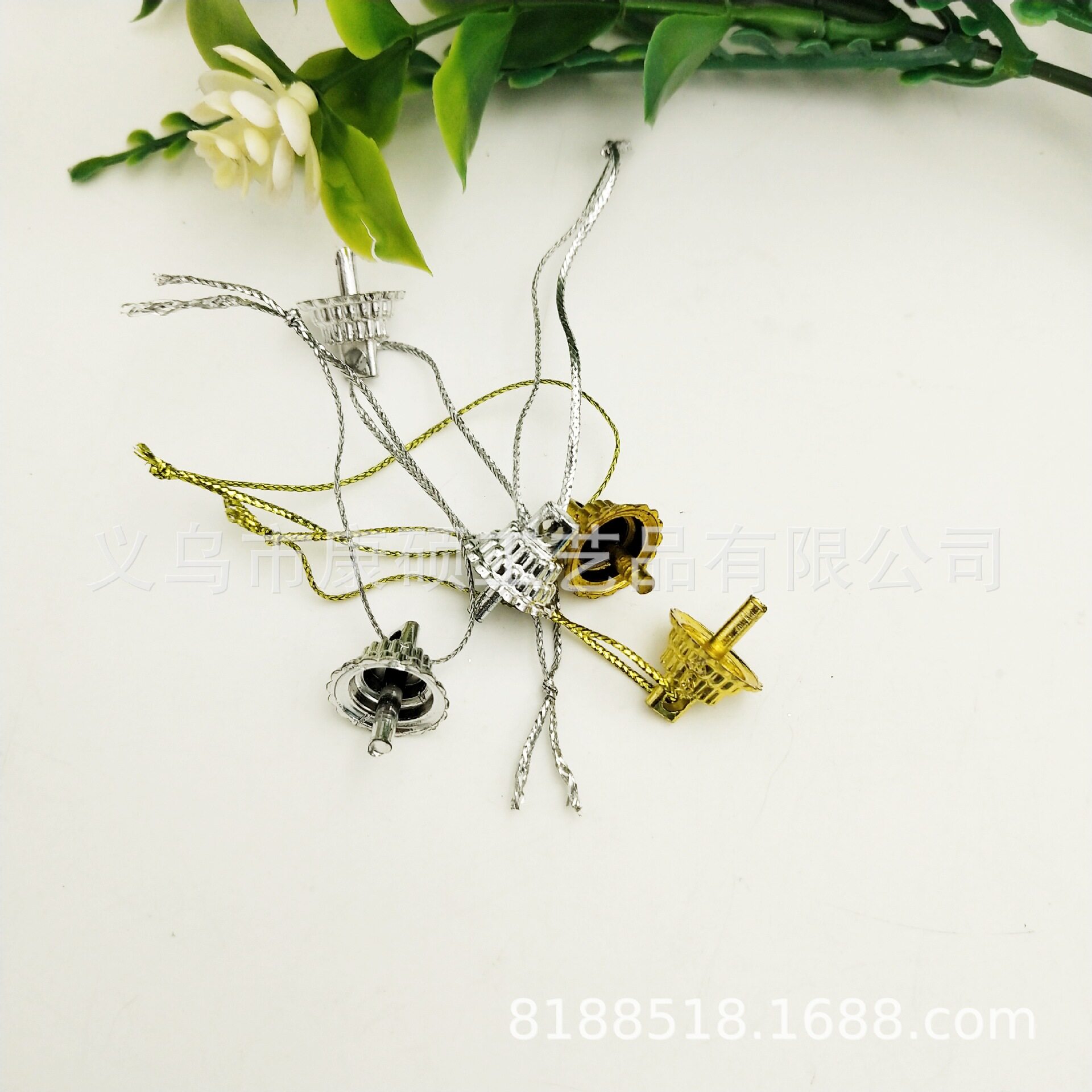厂家现货各种圣诞球帽 金色银色圣诞球盖 多款圣诞球帽球盖现货批