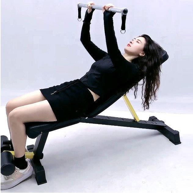 家用多功能哑铃凳健身椅仰卧起坐小飞鸟平凳收腹机健身器材