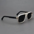 Matte Yellow Frame, Matte Black Legs + Polarized Gray Lenses