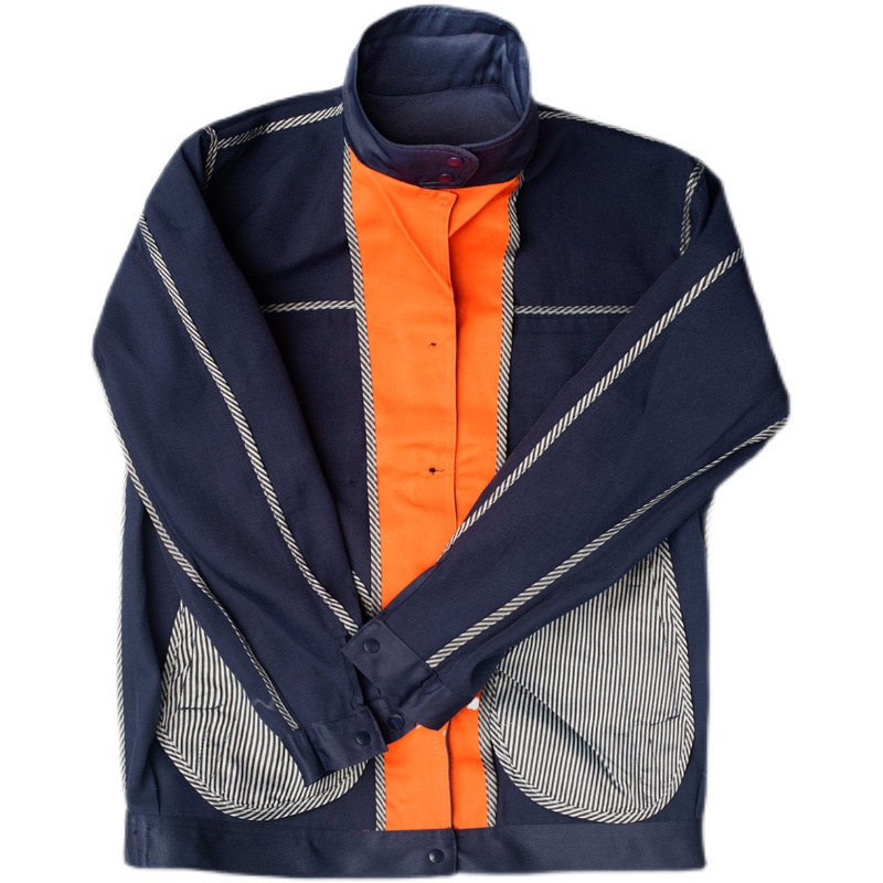 劳保工作服耐酸碱防护服防静电男女套装耐腐蚀LA耐磨加厚防油春秋