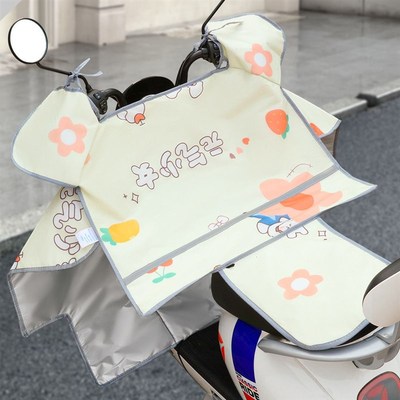 挡风被二合一雨衣成人外穿骑车懒人女高端电车专用双人暴雨三合一