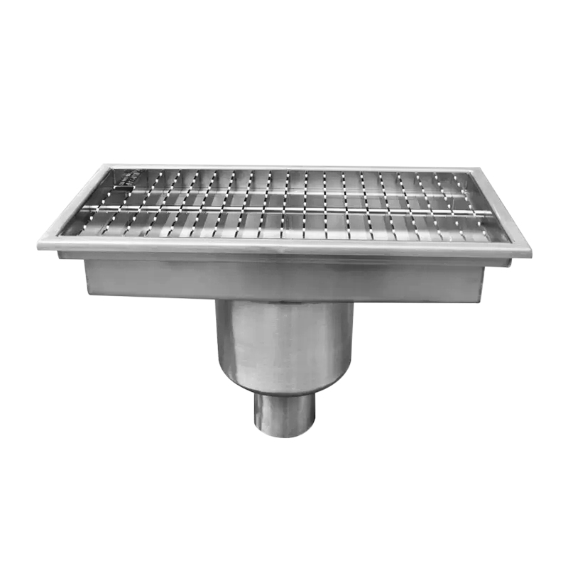 恳盈成品集成式304不锈钢排水沟下水道U型槽厨房工厂污水线性排水