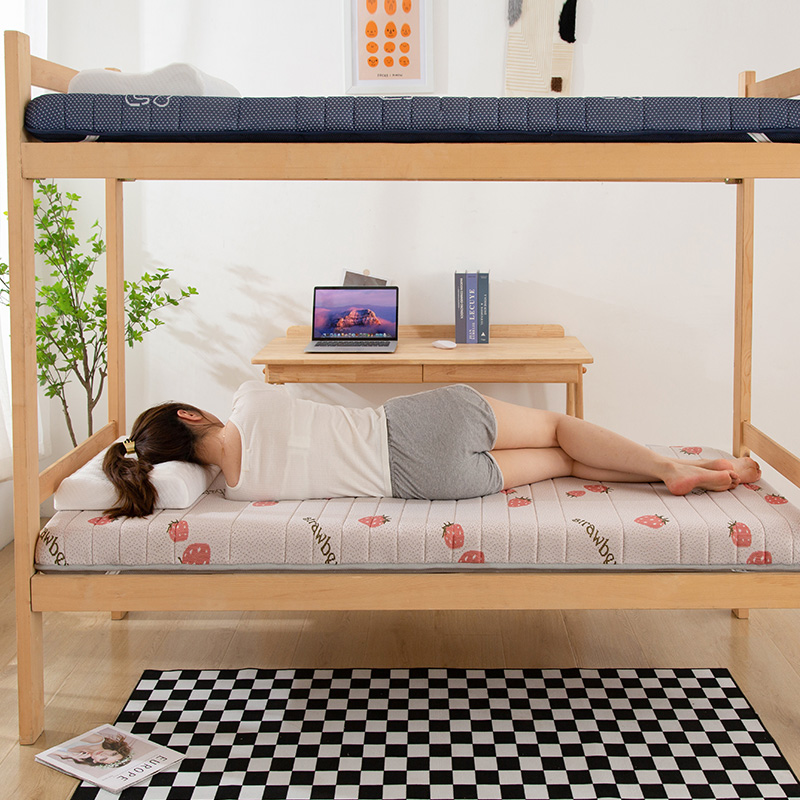 定制乳胶床垫学生宿舍0.9儿童上下铺拼接床1.2米软垫褥子60x200cm