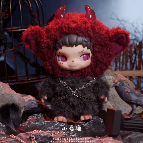 小魔女Tinnaya潮玩盲盒毛绒挂件