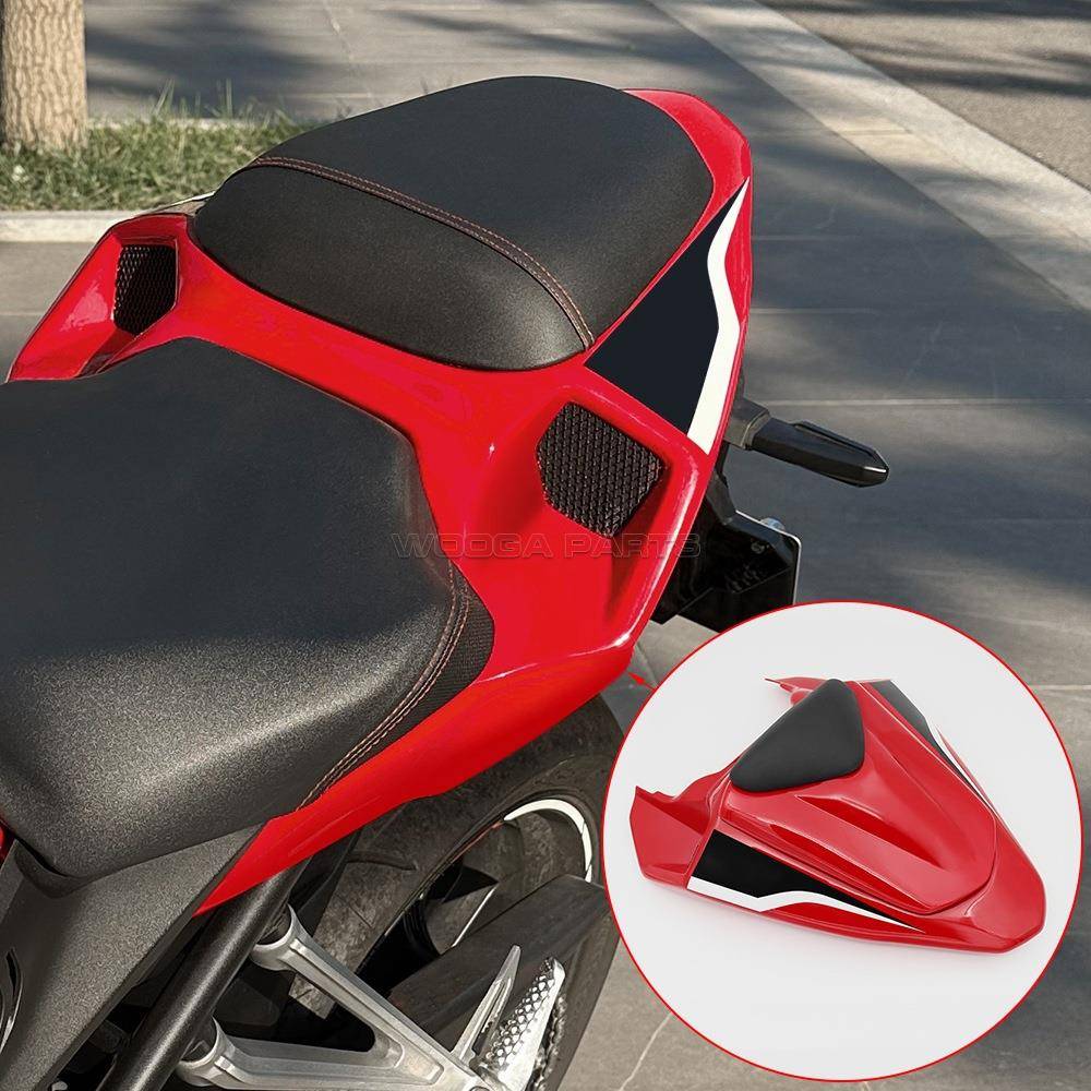 适用本田CBR650R改装3.5代后驼峰后座尾盖可载人座垫后尾盖坐垫