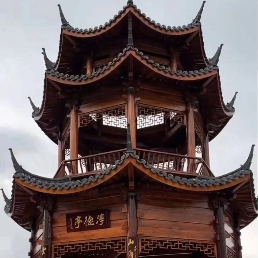 湖南长沙,凉亭4角,6角,8角,景观设计,园林绿化,美观,景点