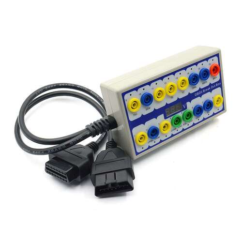 OBDII Protocol Detector Car OBD Break Out Box Breakout