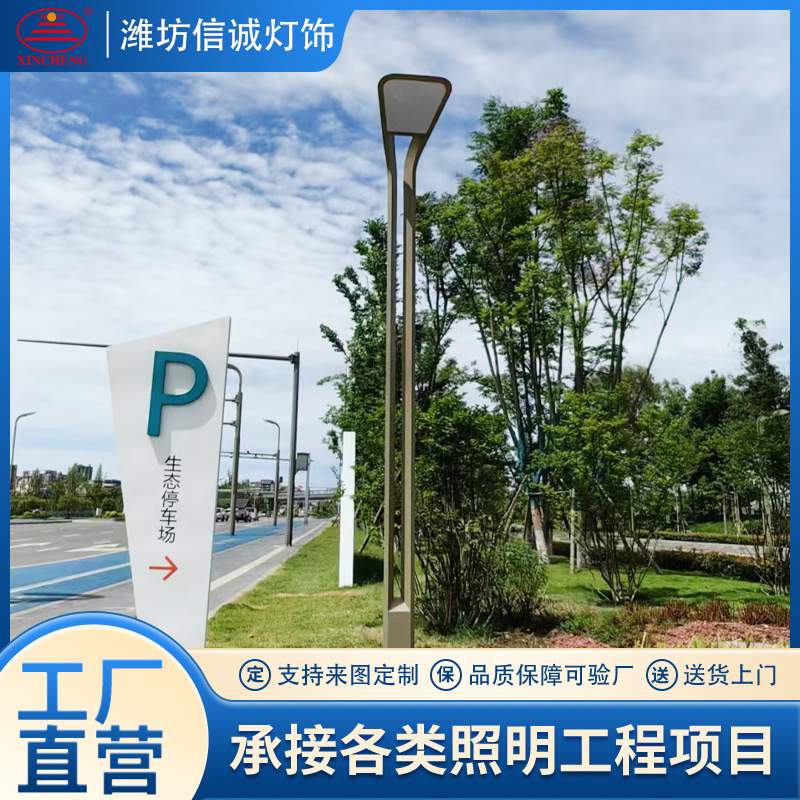 供应交通信号灯杆 公路悬臂式路灯 学校广场道路路灯锥形灯杆