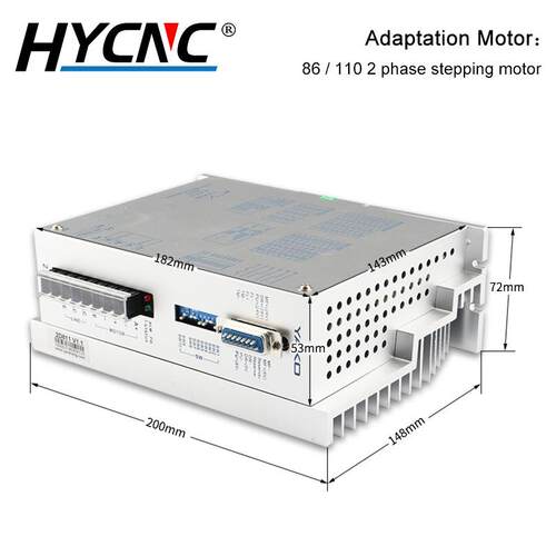 雕刻机步进电机驱动器2D811研控两相YKA2811MA雕刻驱动器