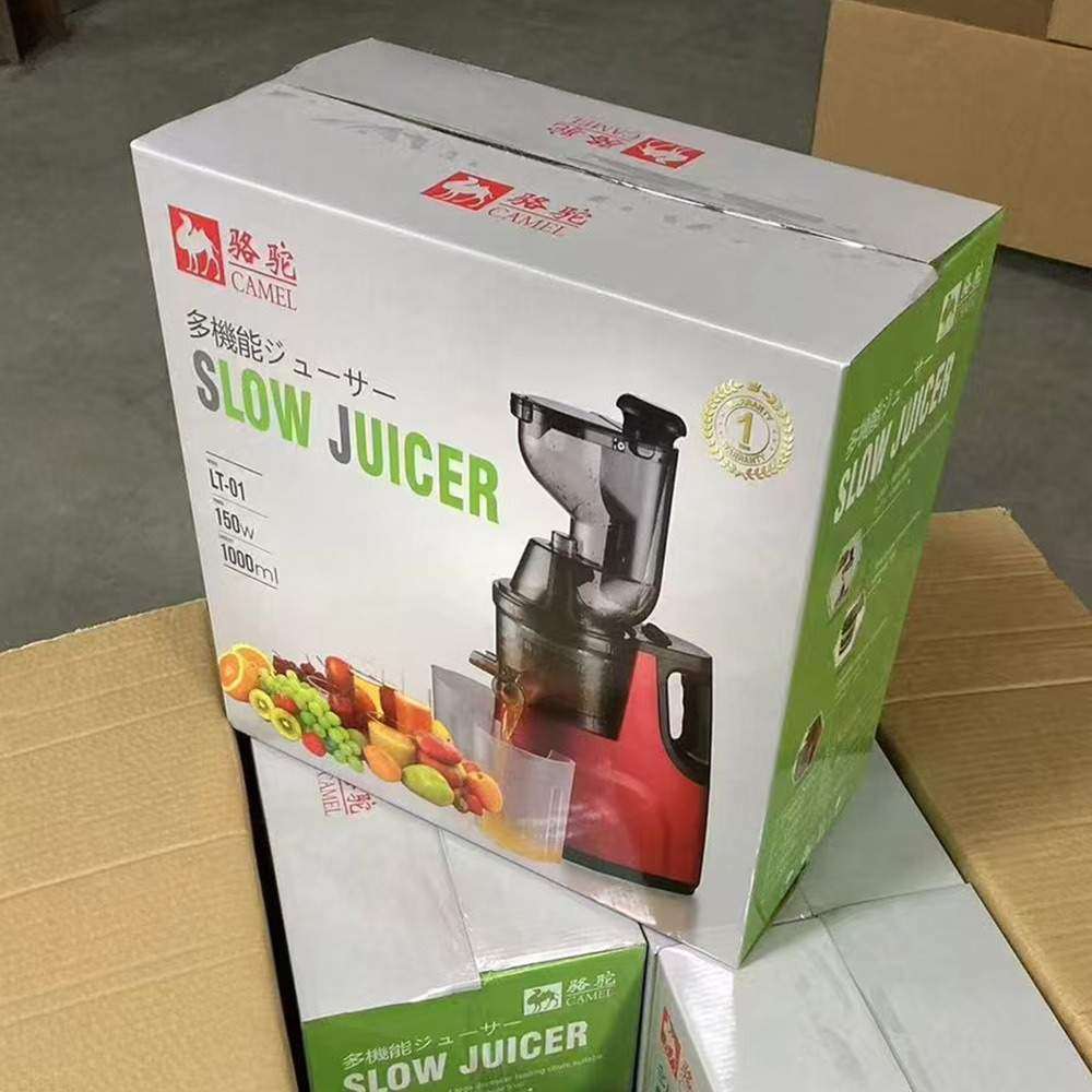 slow juicer 欧规便捷榨汁机多功能家用汁渣分离大口径原汁机
