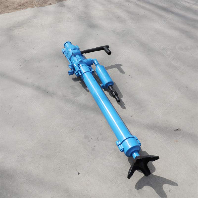 YSP45向上凿岩机 煤矿气腿高频凿岩机手持式风动顶锚杆孔用凿孔机