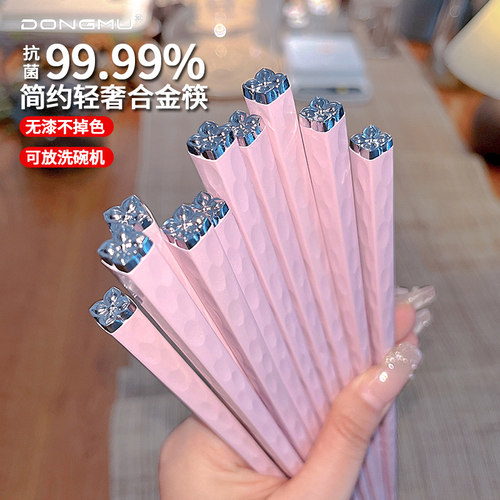 冬沐PET合金筷子抗菌款
