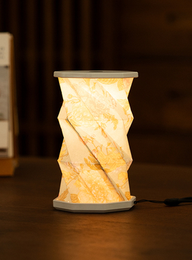 复古文艺LED折叠桌面小夜灯