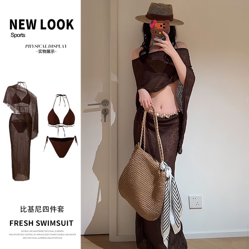 泳衣女新款比基尼性感韩版ins风